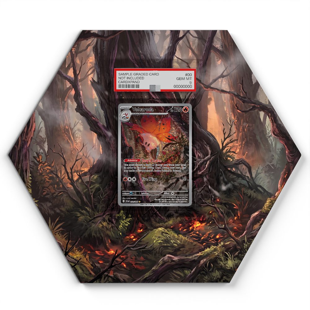 105 Crapustule - Extended Artwork Pokemon Card Display