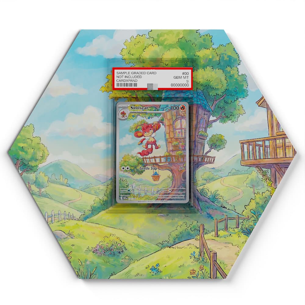 100/086 Flamoutan - Extended Artwork Pokemon Card Display