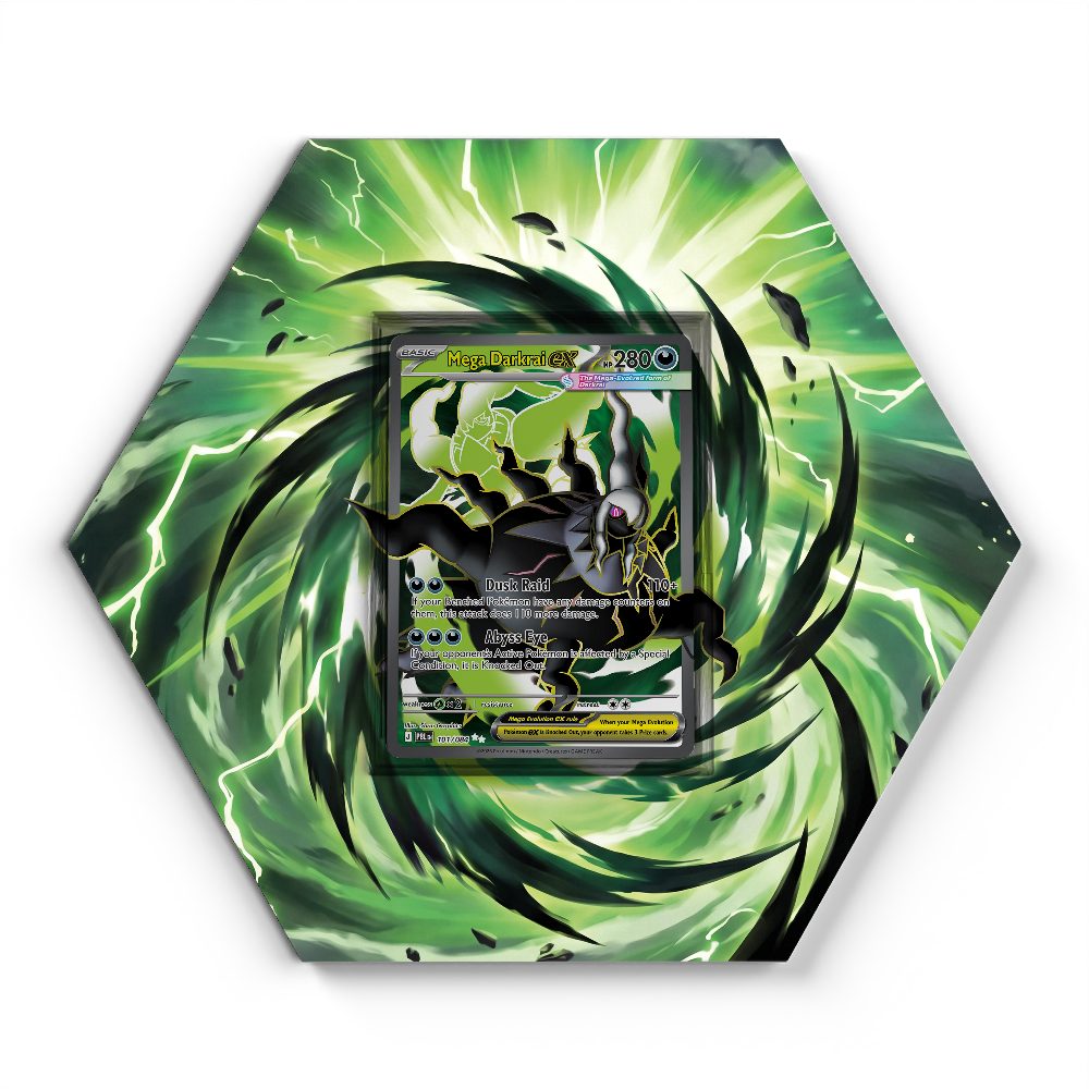 105 Crapustule - Extended Artwork Pokemon Card Display