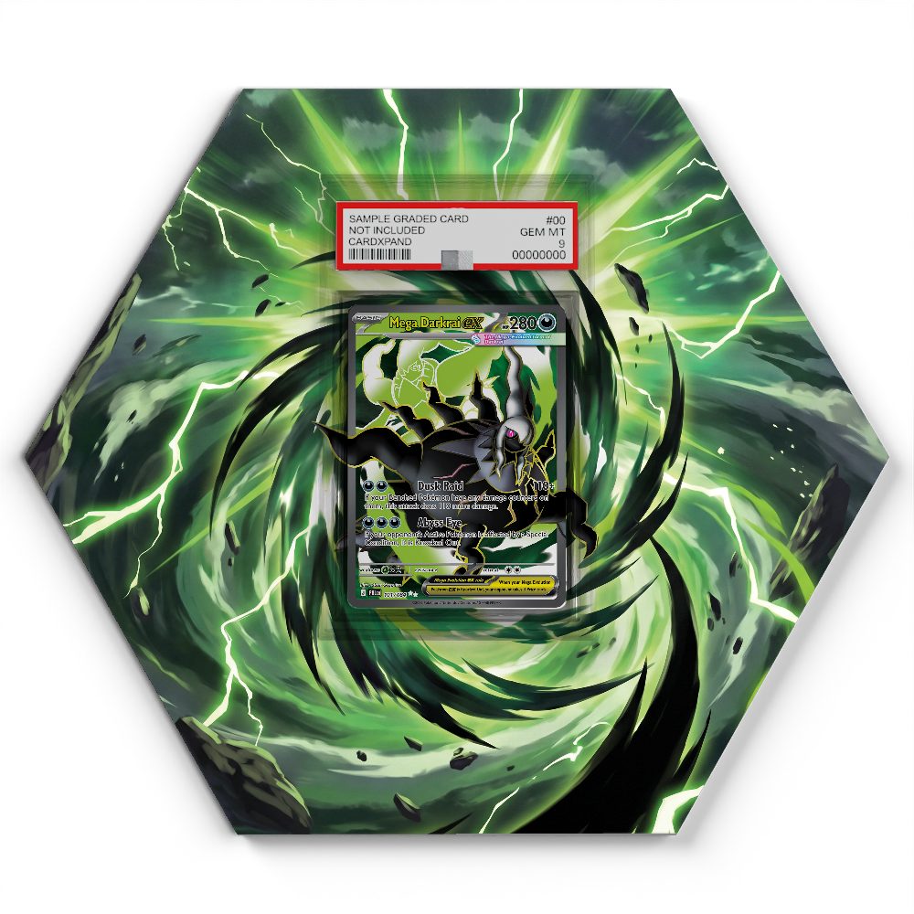 105 Crapustule - Extended Artwork Pokemon Card Display
