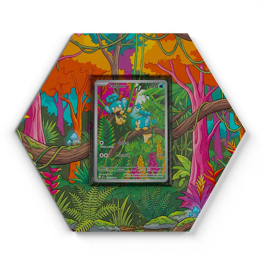 101/086 Panpour - Extended Artwork Pokemon Card Display