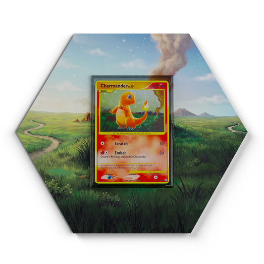 101/100 Salamèche - Extended Artwork Pokemon Card Display