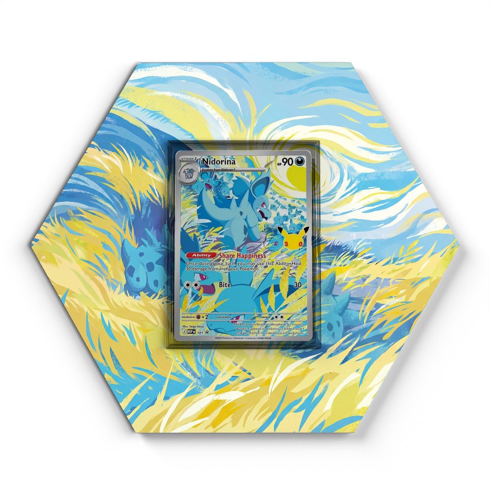 105 Crapustule - Extended Artwork Pokemon Card Display