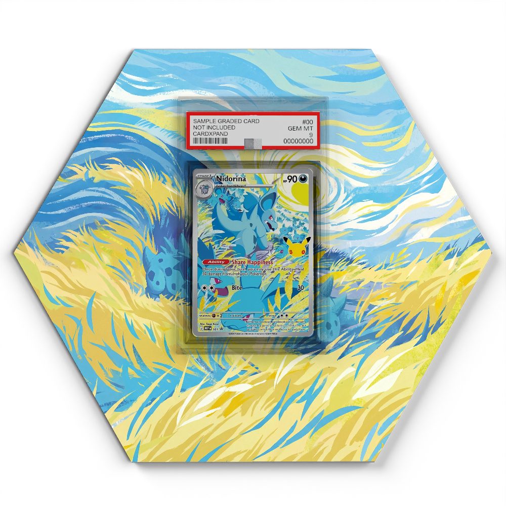 105 Crapustule - Extended Artwork Pokemon Card Display