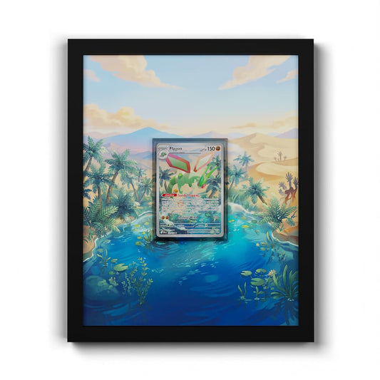 101 Libégon - Extended Artwork Framed Pokemon Card Display