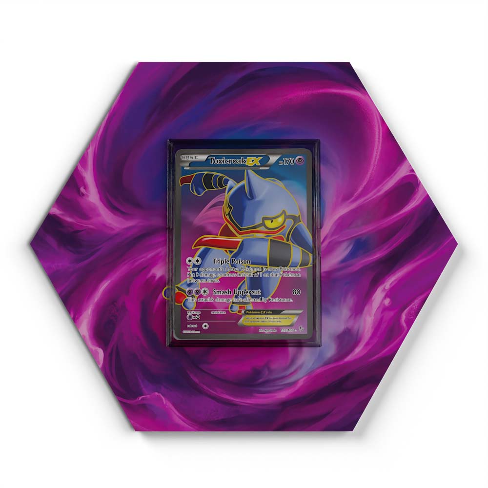 102/106 Toxicroak - Extended Artwork Pokemon Card Display