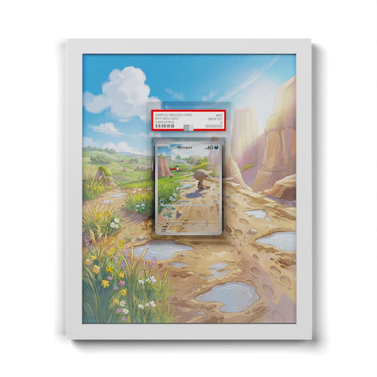 102 Axoloto de Paldea - Extended Artwork Framed Pokemon Card Display