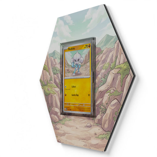 103/217 Méditikka - Extended Artwork Pokemon Card Display