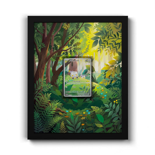 104 Togedemaru - Extended Artwork Framed Pokemon Card Display