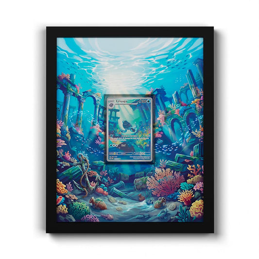 106/086 Carapagos - Extended Artwork Framed Pokemon Card Display