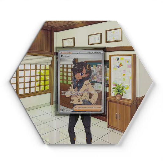 105 Crapustule - Extended Artwork Pokemon Card Display