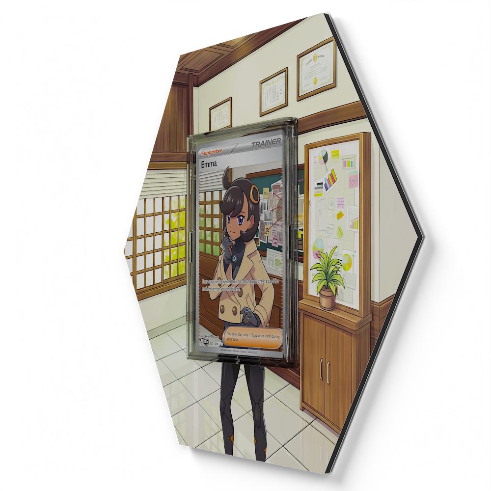 105 Crapustule - Extended Artwork Pokemon Card Display