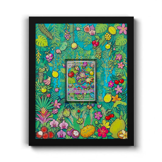 107 Capidextre - Extended Artwork Framed Pokemon Card Display