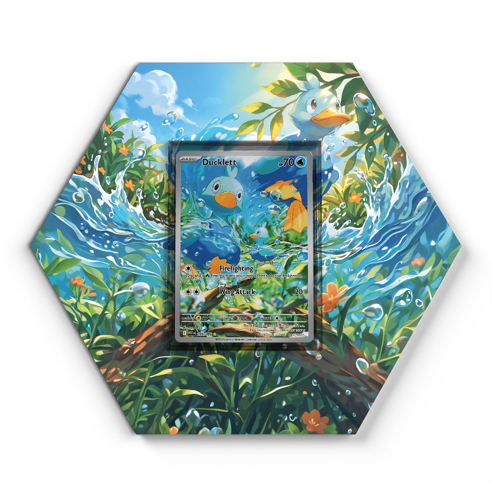 105 Crapustule - Extended Artwork Pokemon Card Display