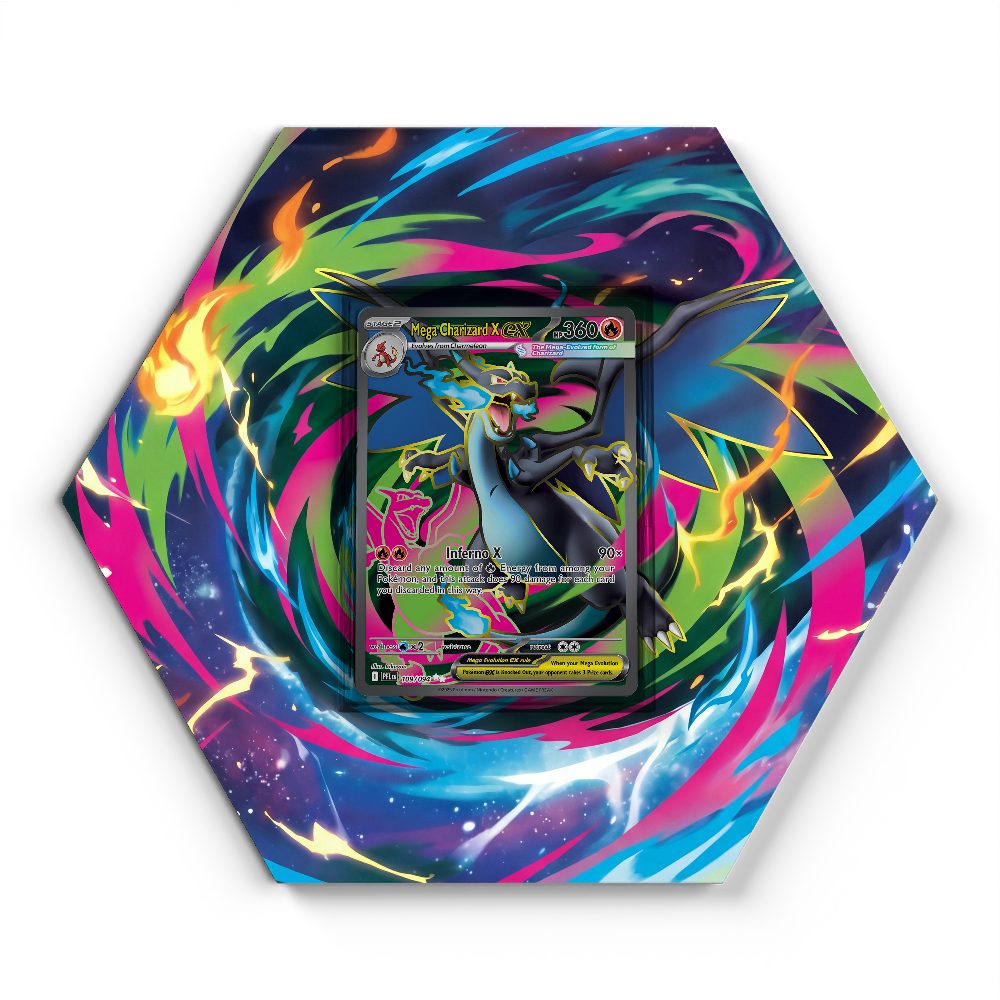105 Crapustule - Extended Artwork Pokemon Card Display