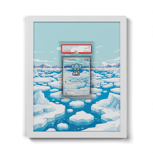 109/086 Polarhume - Extended Artwork Framed Pokemon Card Display