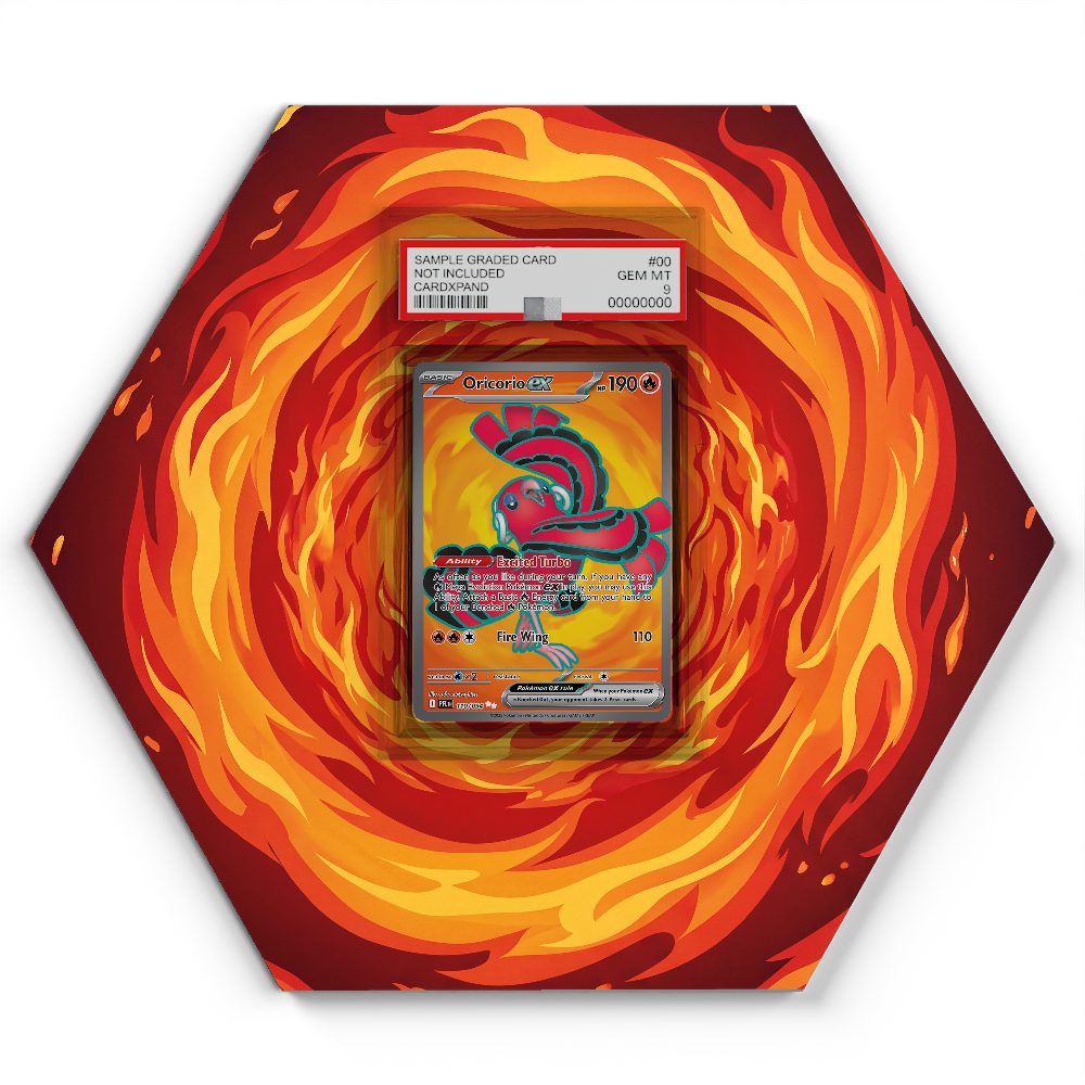 105 Crapustule - Extended Artwork Pokemon Card Display