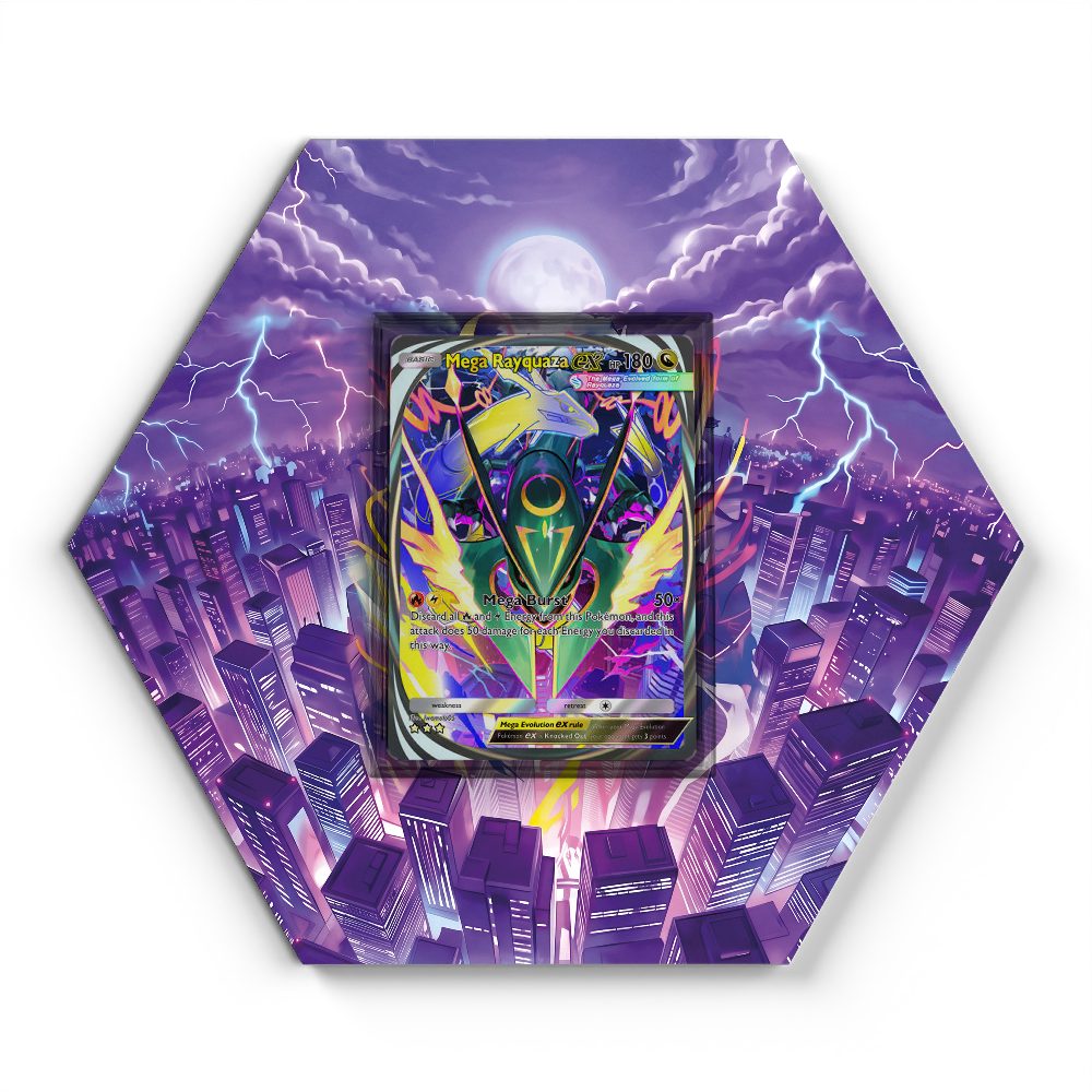 105 Crapustule - Extended Artwork Pokemon Card Display