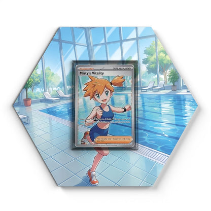 105 Crapustule - Extended Artwork Pokemon Card Display