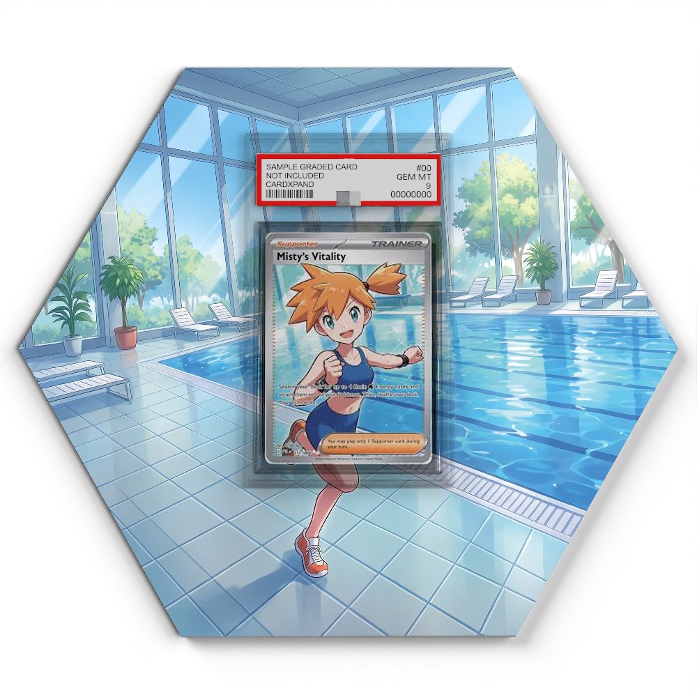 105 Crapustule - Extended Artwork Pokemon Card Display