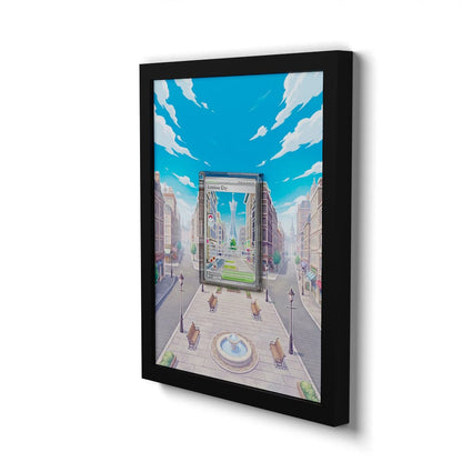 111 Illumis - Extended Artwork Framed Pokemon Card Display