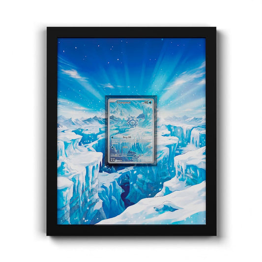111/086 Hexagel - Extended Artwork Framed Pokemon Card Display