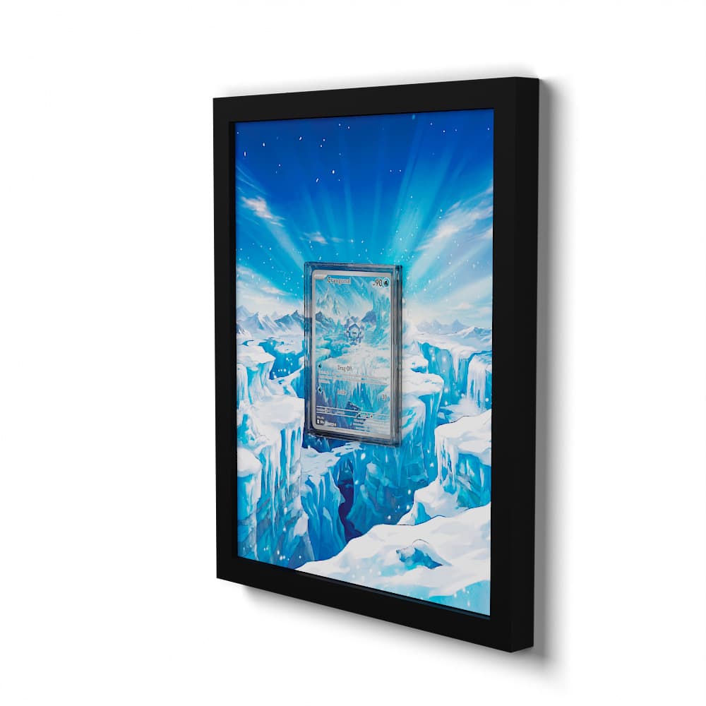 111/086 Hexagel - Extended Artwork Framed Pokemon Card Display