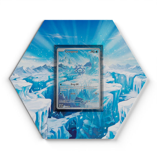 111/086 Hexagel - Extended Artwork Pokemon Card Display