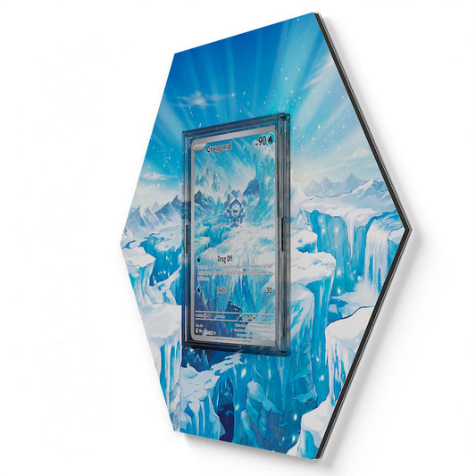 111/086 Hexagel - Extended Artwork Pokemon Card Display