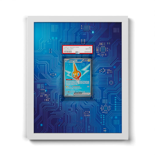111 Motisma EX - Extended Artwork Framed Pokemon Card Display