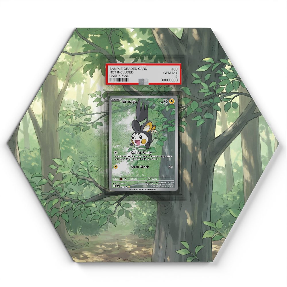 105 Crapustule - Extended Artwork Pokemon Card Display