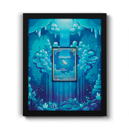 113/086 Anchwatt - Extended Artwork Framed Pokemon Card Display
