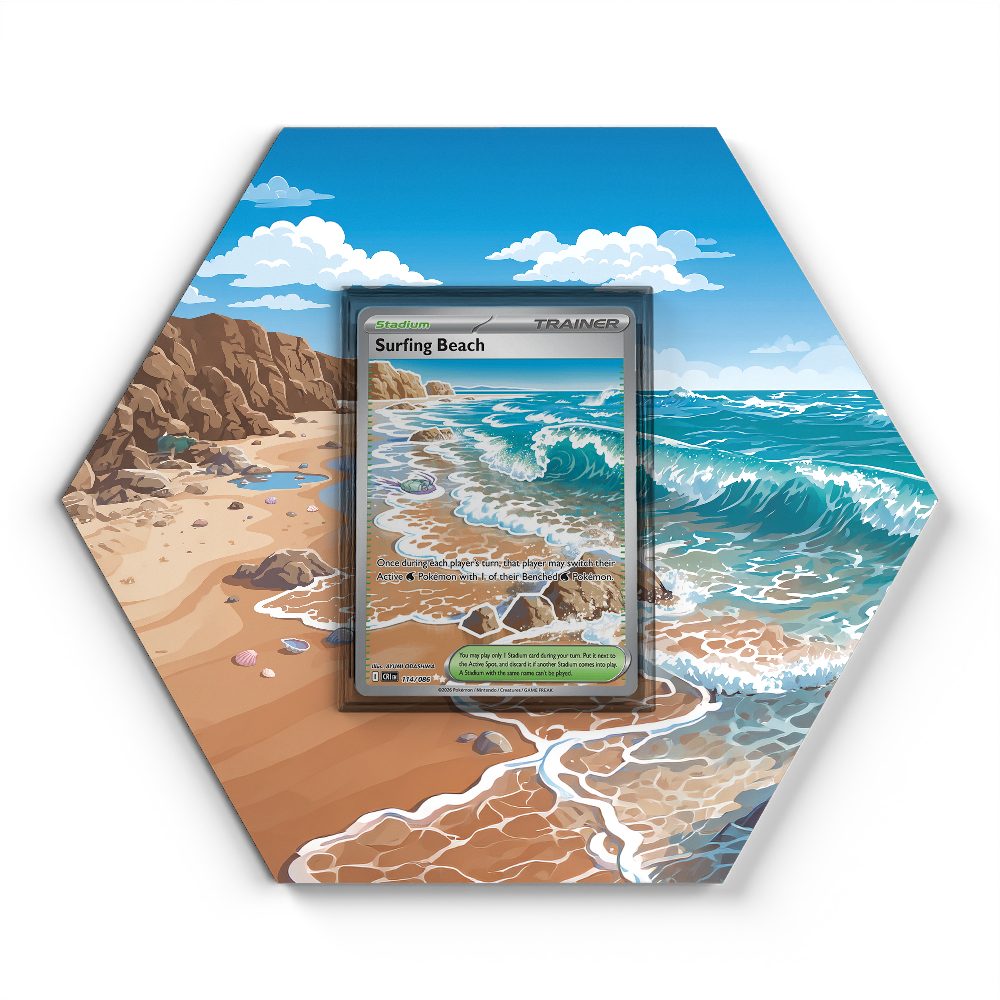 105 Crapustule - Extended Artwork Pokemon Card Display