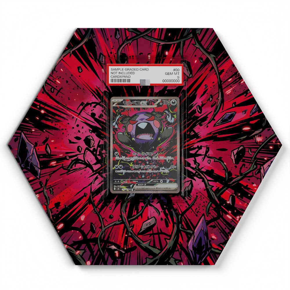 105 Crapustule - Extended Artwork Pokemon Card Display