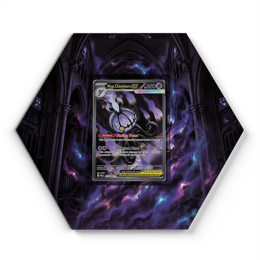 105 Crapustule - Extended Artwork Pokemon Card Display