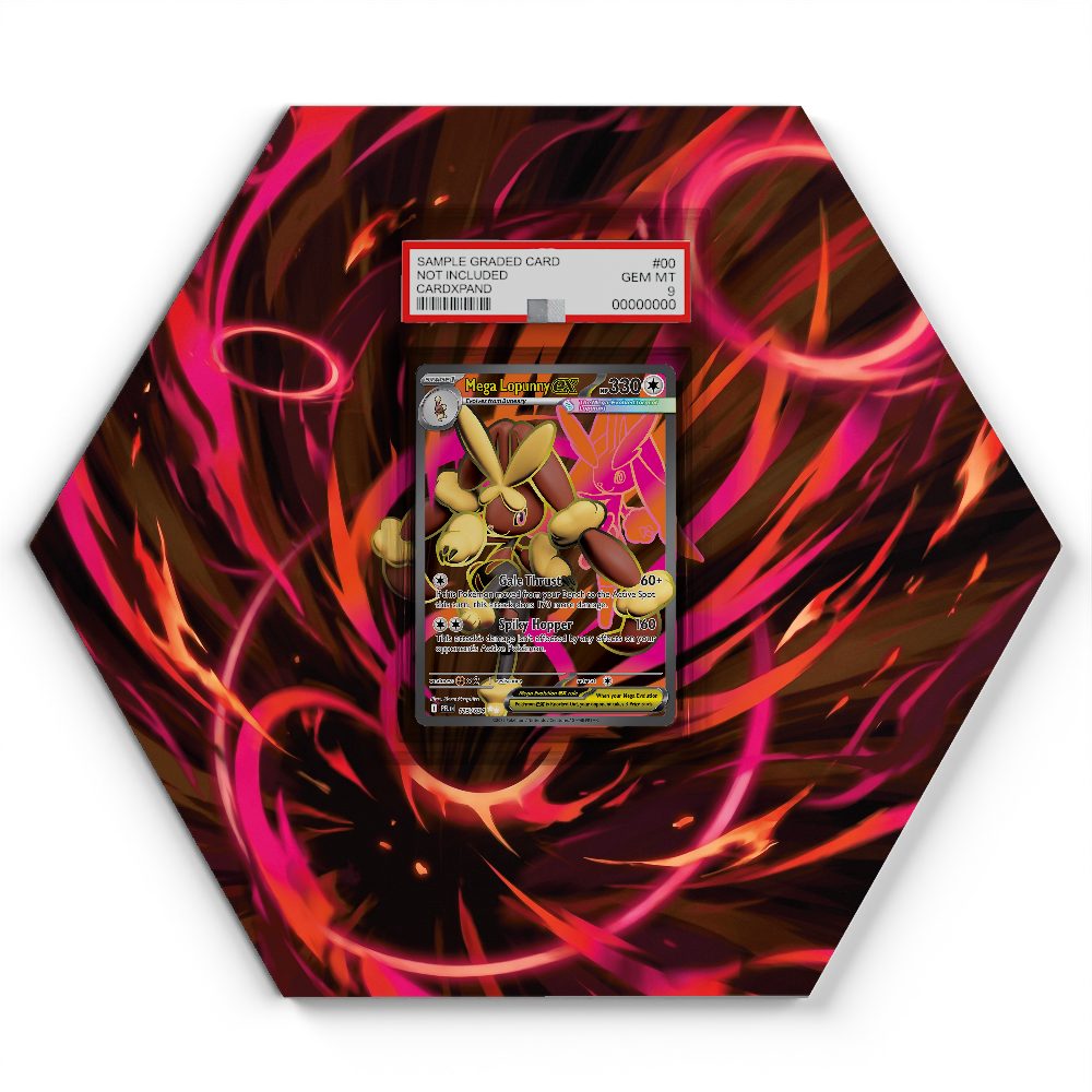 105 Crapustule - Extended Artwork Pokemon Card Display