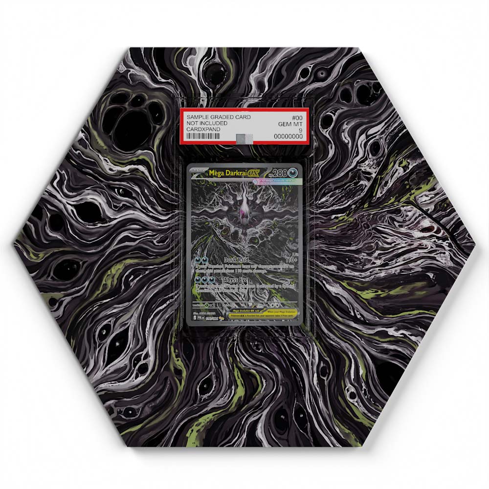 105 Crapustule - Extended Artwork Pokemon Card Display