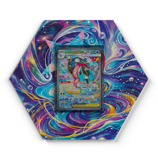 116/086 Méga-Amphinobi EX - Extended Artwork Pokemon Card Display