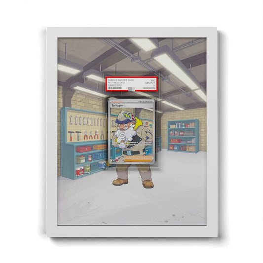 116 Estragon - Extended Artwork Framed Pokemon Card Display