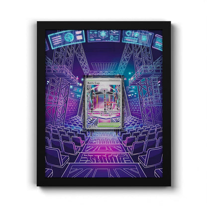 116 Cage de Combat - Extended Artwork Framed Pokemon Card Display