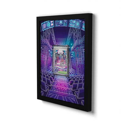 116 Cage de Combat - Extended Artwork Framed Pokemon Card Display