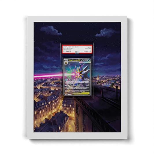 118 Méga-Staross EX - Extended Artwork Framed Pokemon Card Display