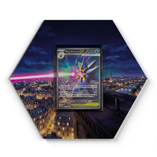 118/088 Méga-Staross EX - Extended Artwork Pokemon Card Display