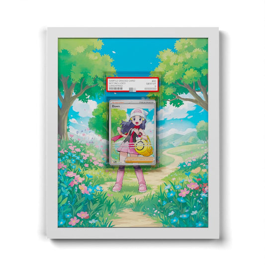 118 Aurore - Extended Artwork Framed Pokemon Card Display