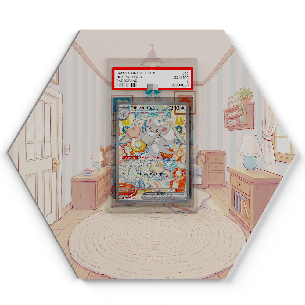 119/086 Cinccino EX - Extended Artwork Pokemon Card Display