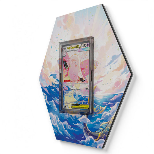 119/088 Méga-Mélodelfe EX - Extended Artwork Pokemon Card Display