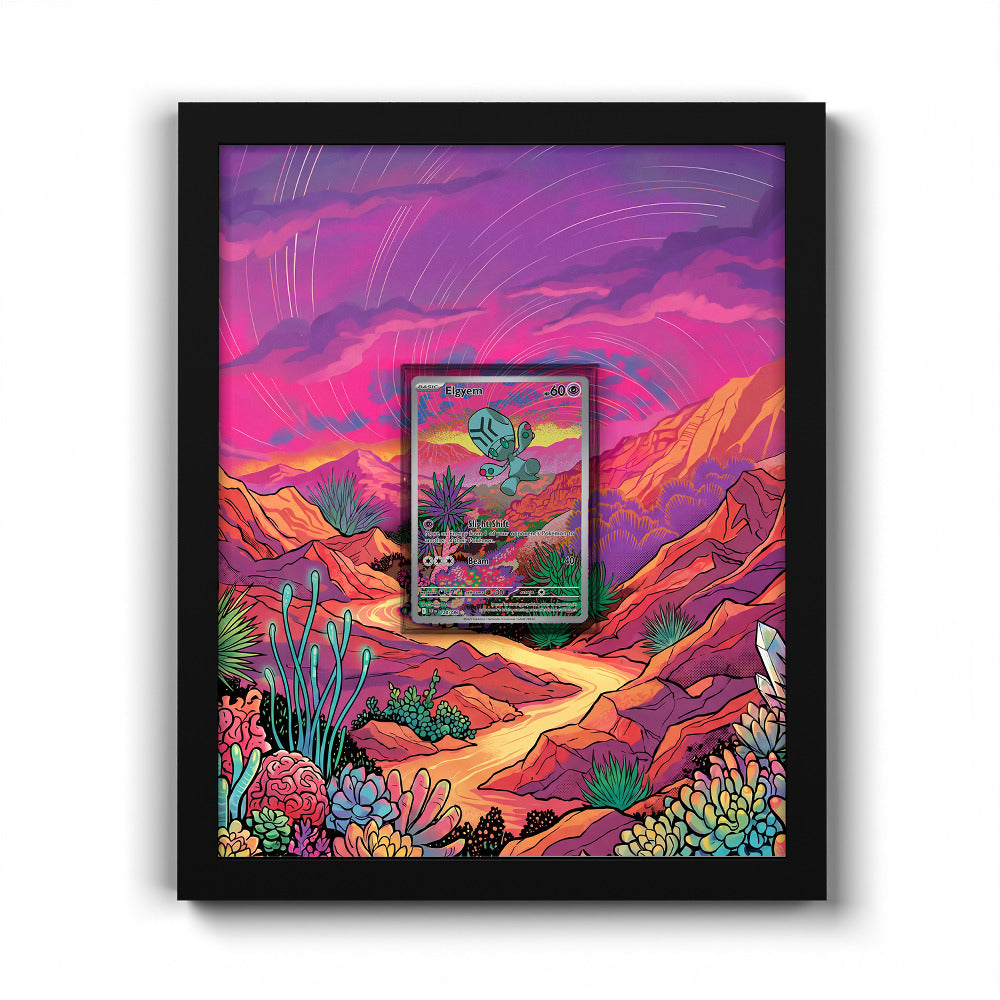 120/086 Elgyem - Extended Artwork Pokemon Card Frame