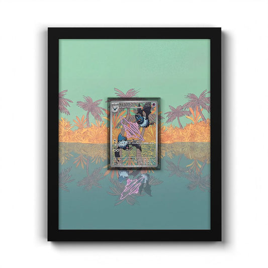 120/086 Swoobat - Extended Artwork Pokemon Card Frame