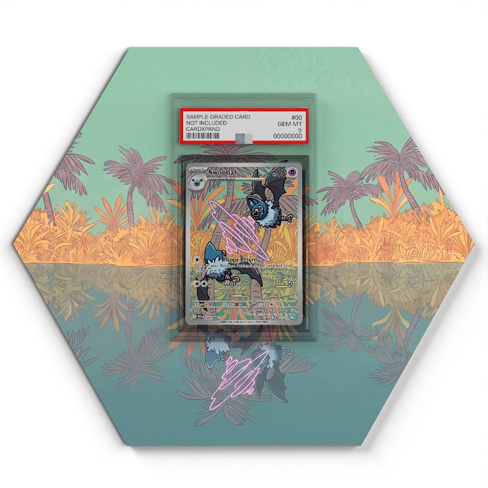 105 Crapustule - Extended Artwork Pokemon Card Display