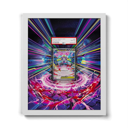 120 Méga-Zygarde EX - Extended Artwork Framed Pokemon Card Display